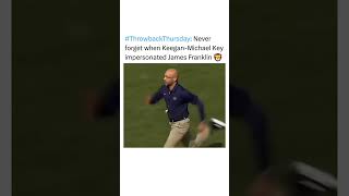 KeeganMichael Key Impersonates James Franklin At 2016 Penn State Football Spring Game 😭 [upl. by Joselyn]