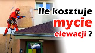 Ile kosztuje mycie elewacji Cena za czyszczenie elewacji budynku  Koszt za m2 [upl. by Victoir]