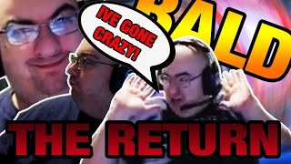 WINGSOFREDEMPTION LOSES IT SHAVES BEARD FOR TROLLS I Returns to Youtube in DELETED DISASTER STREAM [upl. by Eet]