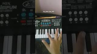 Raja ala raja ala piano tutorial ytshorts youtube shorts [upl. by Irrac]