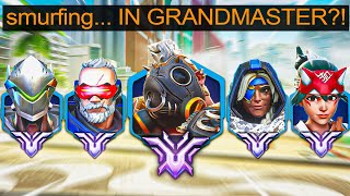 This is what a Champion SMURF looks like in a Grandmaster lobby  Overwatch 2 [upl. by Nilkcaj]