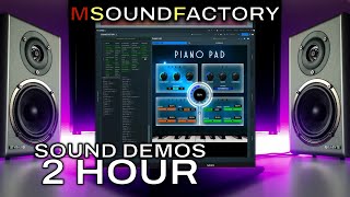 MeldaProduction MSoundFactory Instrument Examples No Talking [upl. by Savick]