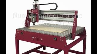 Pantografo cnc Q10 Brushless  AMMA Pantografi [upl. by Melany951]