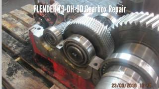 FLENDER T3 DH 9D Gearbox Repair  GBS International [upl. by Niatsirt]