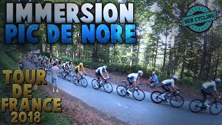 Pic de Nore Tour de France 2018 Millau Carcassonne  Immersion [upl. by Ylrahc149]