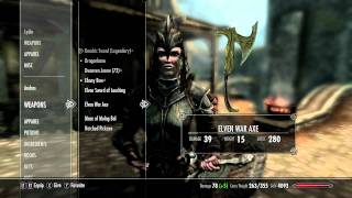 The Elder Scrolls V Skyrim  Guide to equipping your companion [upl. by Donnie]