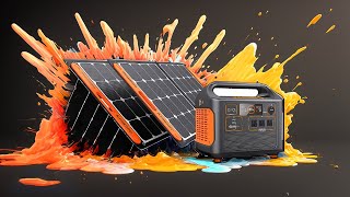 The Best 5 Portable Solar Panels That You Can Buy On Amazon 2024 [upl. by Shani485]