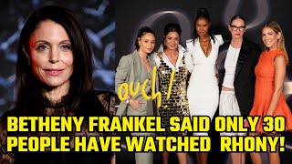 Bethenny Frankel Criticizes RHONY Reboot as ‘Trash’ Claims It Hurt Bravo’s Budget and Ratings [upl. by Ydnas]