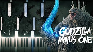 Godzilla10 Godzilla Suite II  Godzilla Minus One OST Synthesia Piano Tutorial [upl. by Notnil1]