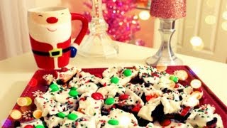 DIY Christmas Treats  Christmas Cookie Bark [upl. by Armallas]