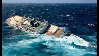 Top 5 Sinking Ship Scary Footage [upl. by Suhsoj888]