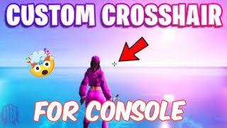 HOW TO GET A CUSTOM CROSSHAIR on console PS4XBOXPS5 in 2024🎯 FULL TUTORIAL [upl. by Peper]