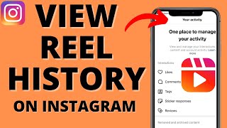 How to Find Recently Watched Reels on Instagram  Check Reels History on Instagram [upl. by Ylrad]