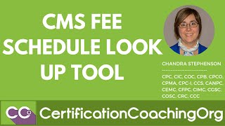 CMS Fee Schedule Lookup Tool — StepbyStep Instructions [upl. by Leuqer144]