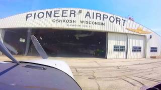 Young Eagles Flight at EAA Museum in Oshkosh [upl. by Leunam768]