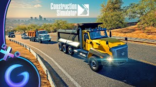 CONSTRUCTION SIMULATOR 2022  Gameplay FR Map USA [upl. by Noivart974]