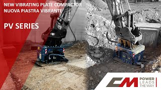 Vibrating plate compactor PV Series [upl. by Mercorr]