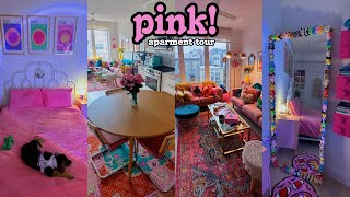 DIARY ENTRY MY PINK APARTMENT TOUR ECLECTIC PINTEREST APARTMENT DECOR [upl. by Aaronson]