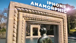 How To Shoot Anamorphic Using iPhone Cinematic Mode [upl. by Htiekel]