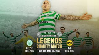 FULL MATCH LIVE  CELTIC LEGENDS V BVB LEGENDS [upl. by Purdum]