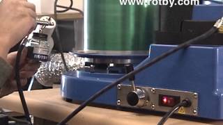 Coating and Repairing Large Format Drums with the Rotby System [upl. by Coltun816]