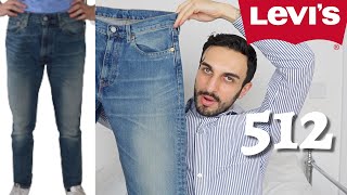 LEVIquotS JEANS 512 Slim Taper TRYON  REVIEW [upl. by Wilhelmina326]