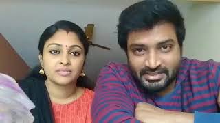 Sreeja 💑 Senthil funny Live Video Talk About Kalyanam Conditions Apply 6thLastEpisode KCA [upl. by Himelman]