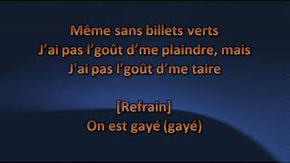 Fouki  Gayé  Karaoke  Lyrics [upl. by Sedgewake]