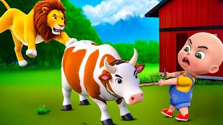 Moo Moo The Cow New Compilation  Young MacDonald Had A Farm  Nursery Rhymes amp Kids Songs Baby Bobo [upl. by Ahsinod]