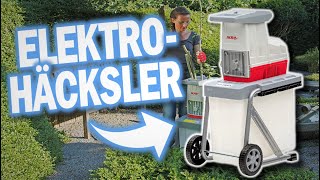 Die besten ELEKTRO GARTENHÄCKSLER  Top 3 Elektro Häcksler Vergleich [upl. by Leeth]