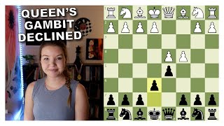 Learn the Queens Gambit Declined in 7 Minutes [upl. by Friederike112]