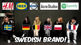 Europeans are shocked by the Swedish brand Pronunciation differences [upl. by Flossi897]