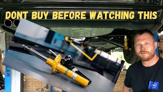 The SHOCKING Truth  Bilstein B4 vs B8 B12 E46 330ci [upl. by Aicenet]