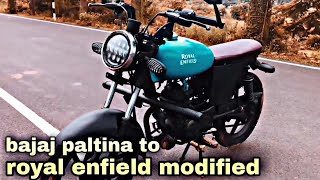 bajaj platina modified  golla  platina 100 cc modified [upl. by Nnairahs607]