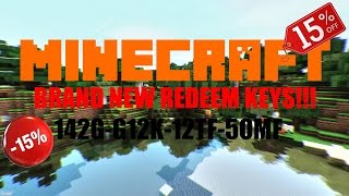 MINECRAFT CD KEY 15 OFF BRAND NEW REDEEM KEYS [upl. by Anileba33]