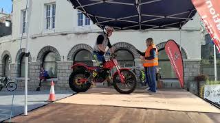 Manx international classic trial start [upl. by Airbma]