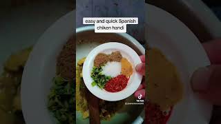 Spanish chicken easy and quick recipe [upl. by Neeloc]