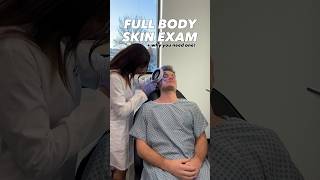 What is a Full Body Skin Exam🔎 skincancer skincaretips [upl. by Varin]