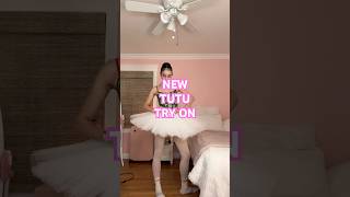 NEW TUTU TRY ON ballerinatutupackagenewballerinaballetnutcrackerlovetryonpackage [upl. by Retsim]