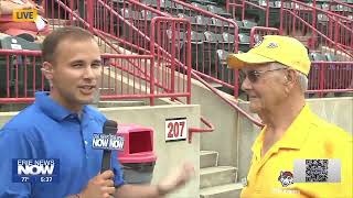 Erie SeaWolves Celebrate 4th of July with Fireworks [upl. by Knipe239]