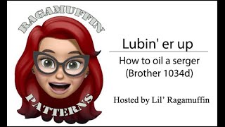 Lubin er up  how to oil the Brother 1034d serger [upl. by Gasperoni390]