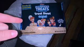 Giant Rice Krispies treats ￼ [upl. by Notsle]