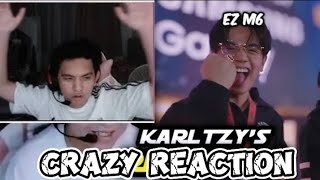 Karltzy Crazy reaction to Yawi and TLID will go to M6 [upl. by Nolrev]