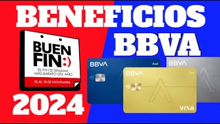 BUEN FIN 2024 BBVA Beneficios bbva buenfin2024 buenfin [upl. by Eiveneg479]