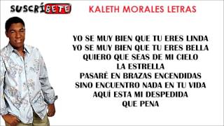 DESPERTAR CONTIGO LETRA  KALETH MORALES Y MIGUEL MORALES [upl. by Suivart]