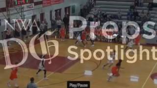 Springdale Ark Highs Marquesha Davis highlights [upl. by Mackintosh765]