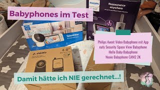 Babyphones im Test  Black Week Angebote Babyphone  Philips Avent  eufy  Hello Baby  Nooie [upl. by Elleinaj894]