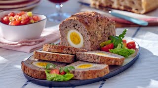 Recette  Pain de viande à l’américaine [upl. by Athenian]