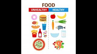 Healthy vs junk food moral story  ENGLISH [upl. by Ila553]