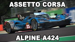 Alpine A424 Hypercar  Monza 2022  Assetto Corsa [upl. by Eph]